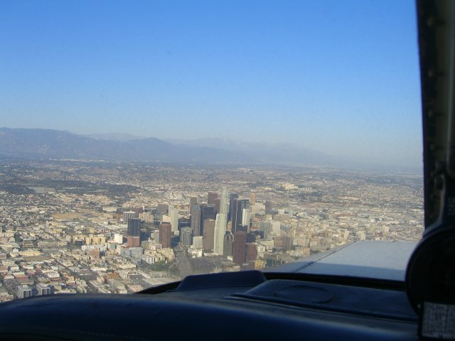 Getting closer to
Downtown LA