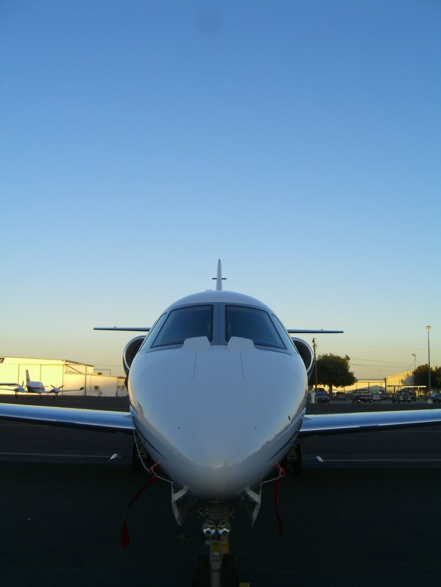 Jet from the front