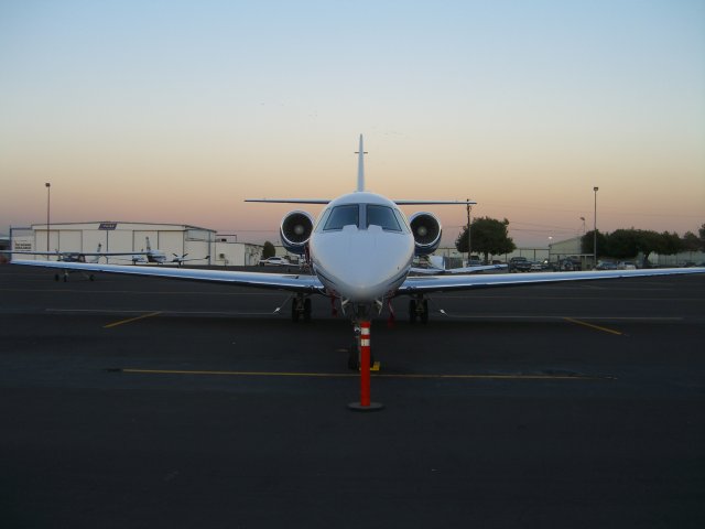 Jet from the front