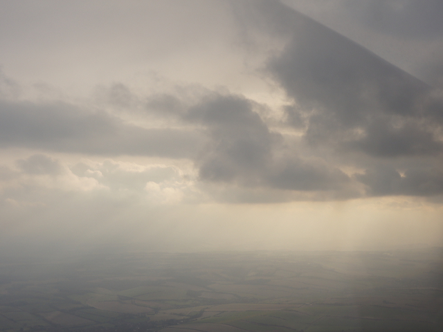 Sun rays over UK