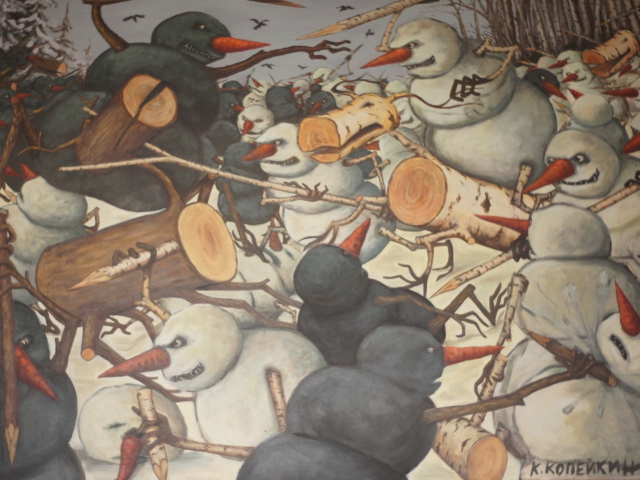 Snowmen
Fighting